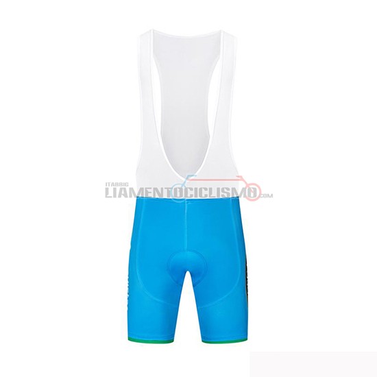 Abbigliamento Ciclismo Movistar Manica Corta 2019 Blu Bianco